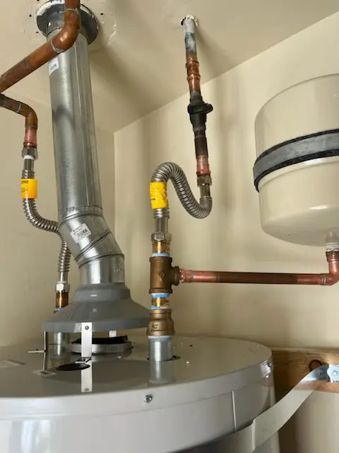 Water heater installation and plumbing repair in Partlow